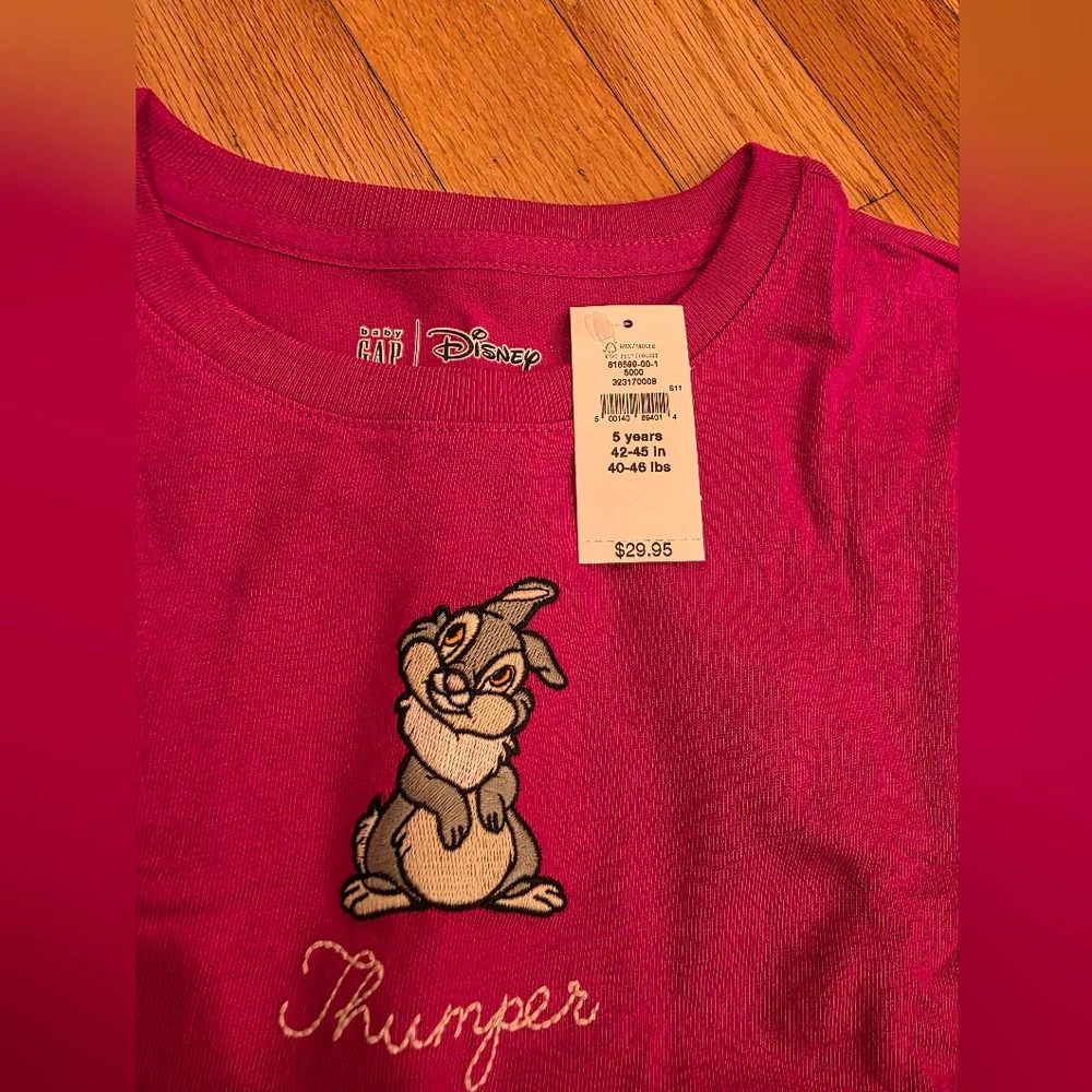 Gap X Disney Thumper Long Sleeve Shirt